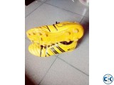 Football boot with socks