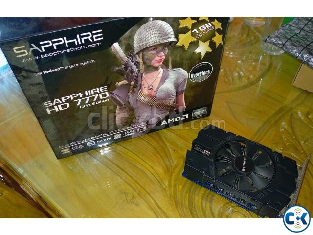 Sapphire Radeon HD 7770 1 GB GDDR5 OC Edition Graphics Card large image 0