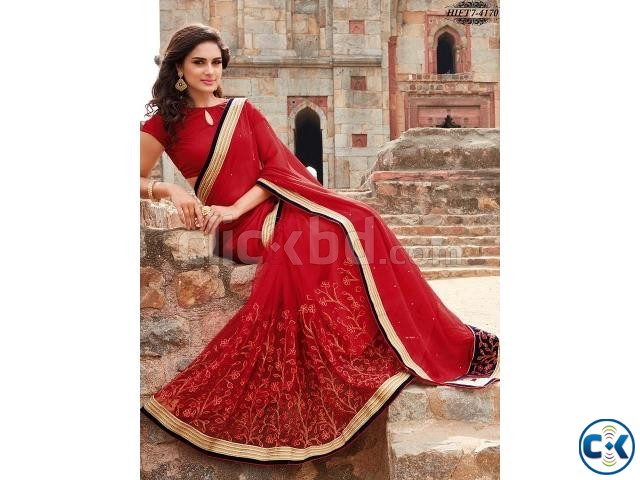 Valentine Day Saree Collection 2017 large image 0