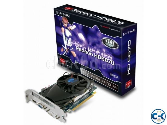 Sapphire HD Radeon 6670 DDR 5 1GB large image 0