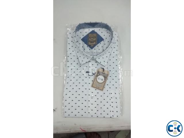 Cotton Silk Men s Half-Shirt large image 0