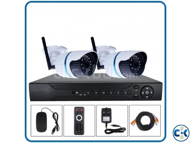 2pcs Wi-Fi CCTV Camera Package large image 0