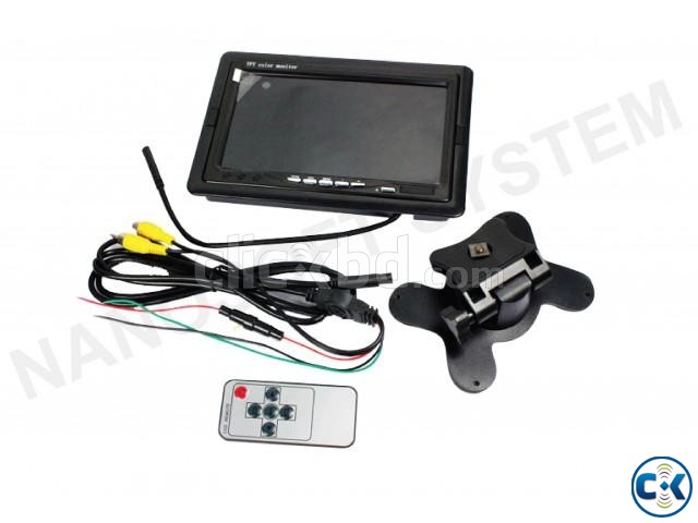 7 TFT LCD Car Rear View Backup Monitor large image 0