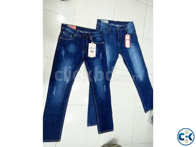 Exclusive Quality full mens denim pant large image 0