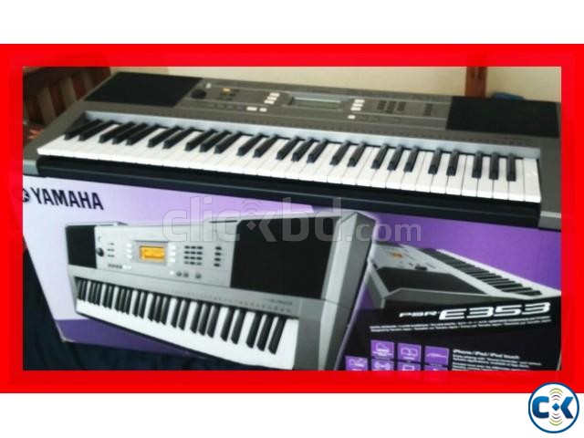 Brand New Yamaha PSR E353 Intact  large image 0