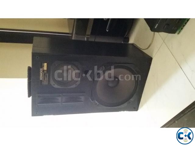 Kenwood 4 way speaker system. large image 0