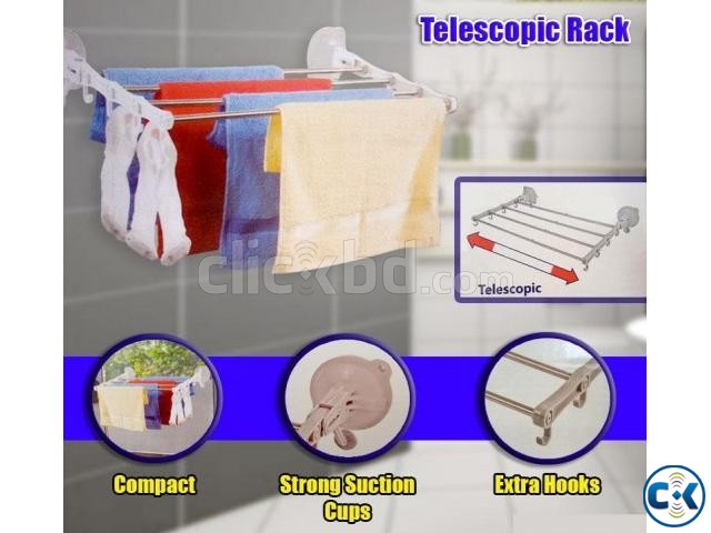 WALL TELESCOPIC RACK large image 0