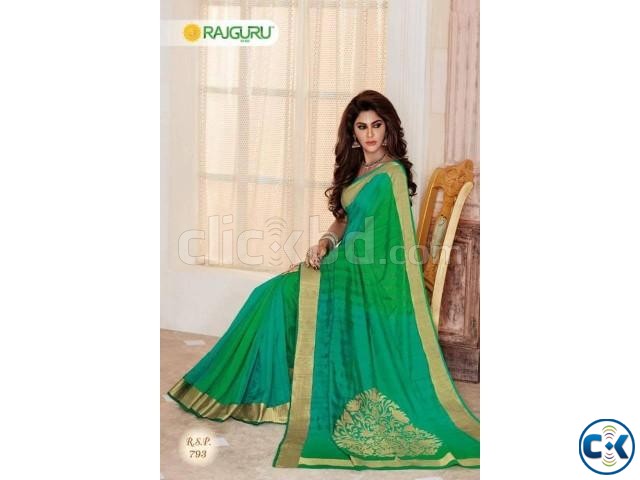Original Rajguru Silk Katan Saree -1pc large image 0