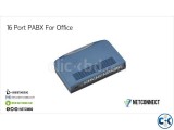 16 Port PABX-Intercom System for Office