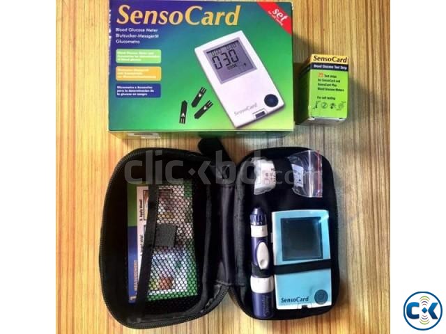 Senso Card Self Blood Glucose Meter large image 0