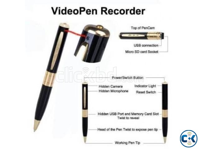 Spy Pen Camera 32GB Supported large image 0
