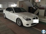 BMW White 2010 Rent in Dhaka