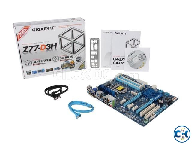 GiGaByte MotherBoard Z77-D3H For 2nd or 3rd Gen..... large image 0