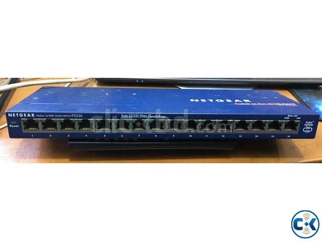 netgear FS116 16 port switch large image 0