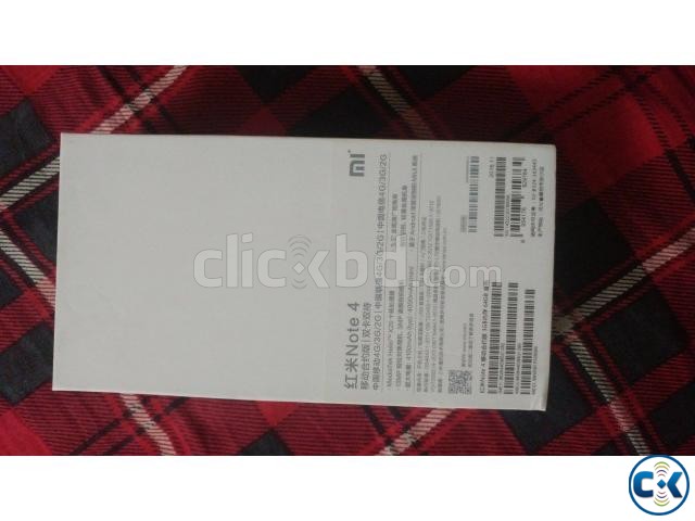 Xiaomi Redmi Note 4 Fully Fresh with Box large image 0