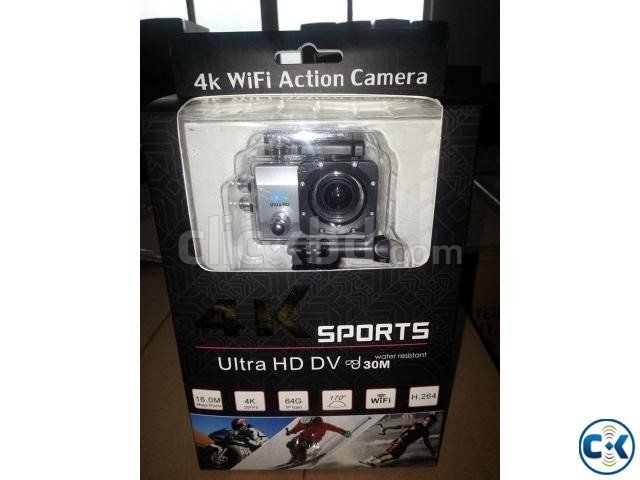 4K Action Cam with Wi-Fi and an IP68 Case large image 0