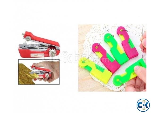 Mini Handy Sewing Machine Automatic needle twister large image 0