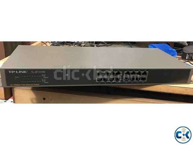 tplink TL-SF1016S 16 port switch large image 0