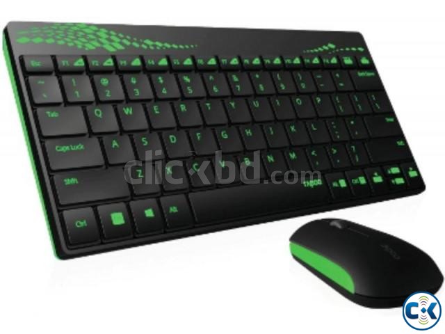 RAPPO 8000 Wireless Keyboard Mouse large image 0