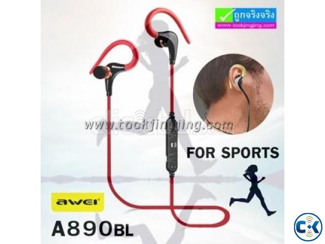 Awei Bluetooth Earphone 890BL large image 0