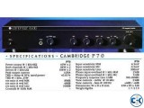 CAMBRIDGE AUDIO STEREO AMPLIFIER UK