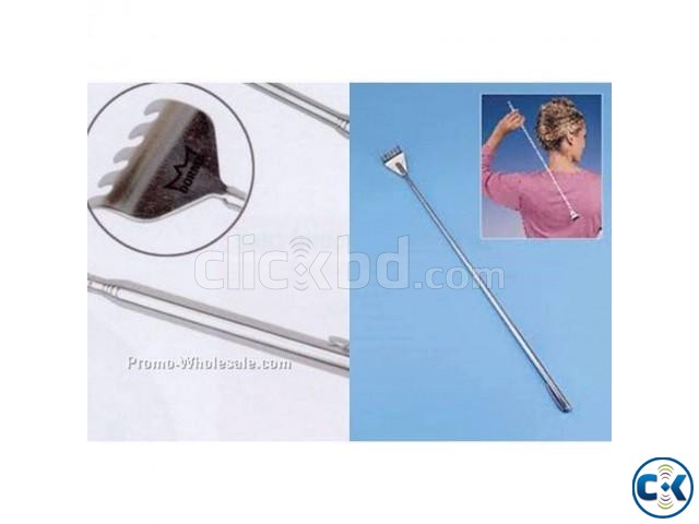 Stainless steel Telescopic Metal Back Scratcher large image 0