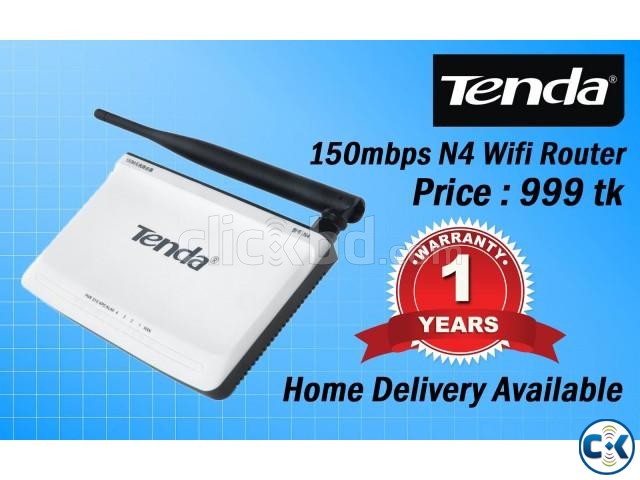 Tenda N4 Wifi Router large image 0
