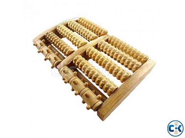 Wooden Roller Relief Stress Foot Massager large image 0