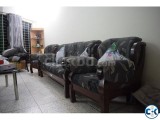 Sofa set 5 seater sofa set fully segun teak made