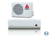 CHIGO AC 1 TON split air conditioner has 12000 BTU