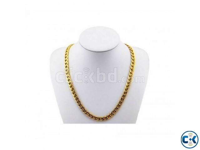 18k Gold Plated Men s Chain large image 0