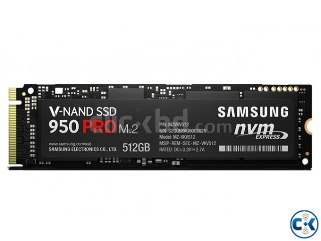 Samsung 950 pro m.2 ssd 512 gb 5 years warranty  large image 0
