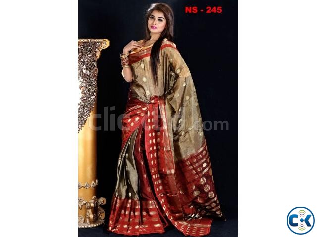 Tosor Silk Saree large image 0