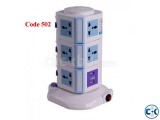 3 Level Multi Plug Socket With USB Port