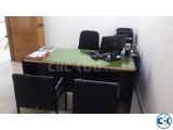 Otobi Senior Executive Desk With Drawer and Glass Top