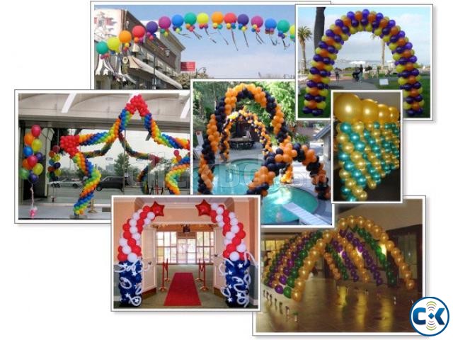 Balloon arch balloon column large image 0