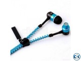 Hi Quality zipper earphone