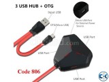 Remax Alien Hub 3 USB Hub OTG 