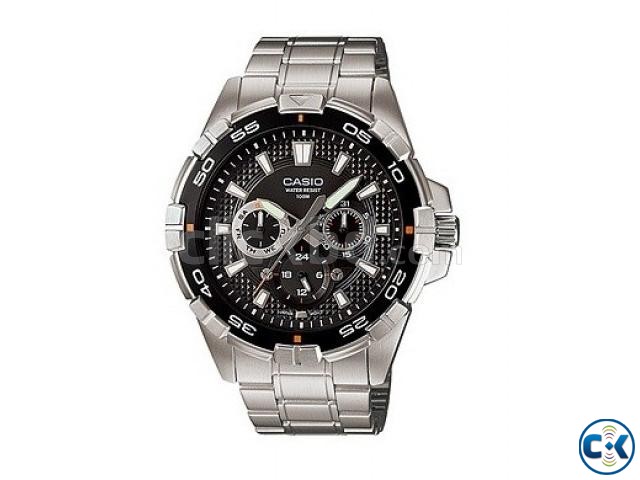 Smart Look Casio Enticer Multi Dial Watch MTD-1069D-1AV  large image 0
