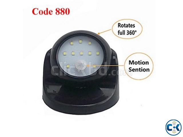 Mini Motion Sensor Light White  large image 0