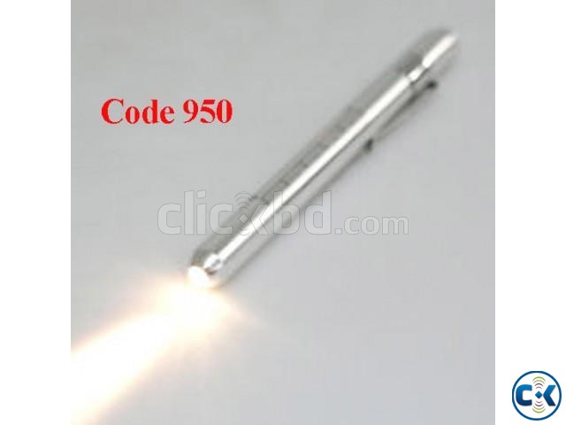 Medical Pen Light Pen Light Silver  large image 0