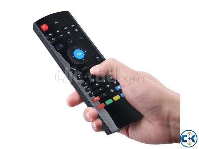 Wireless keyboard Air Flying Mouse and IR Remote large image 0