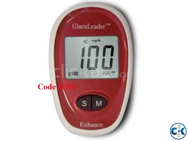 GlucoLeader Glucose Meter With Warranty large image 0