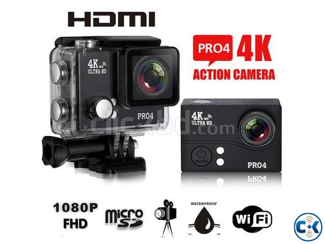 Pro4 WIFI Action Camera 4K 30FPS 2.0 LCD Ultra-HD 1080P 60F large image 0