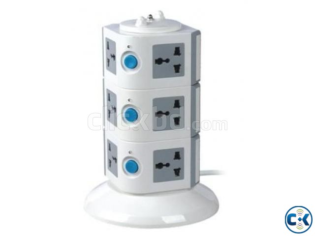 3 Level Multi Plug Socket With USB Port Code 502 large image 0