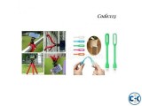 Combo of - Mini Flexible Octopus Tripod USB LED