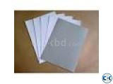 Duplex Board Gray Back and White Back