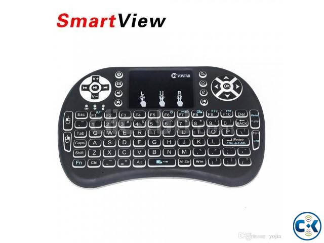 Rii i8 2.4GHz Mini Wireless Keyboard with Touchpad large image 0