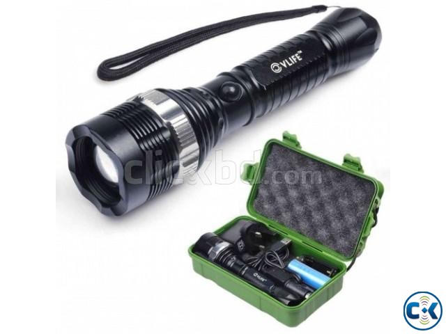 Rechargeable Flashlight Torch Code 232 large image 0