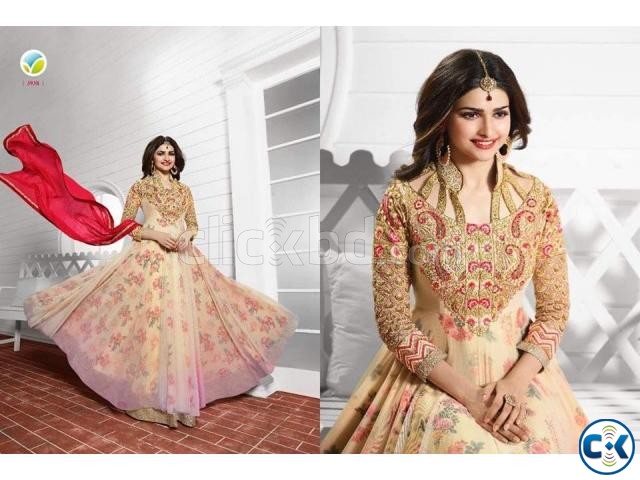 Attractive Prachi Desai long anarkali style large image 0